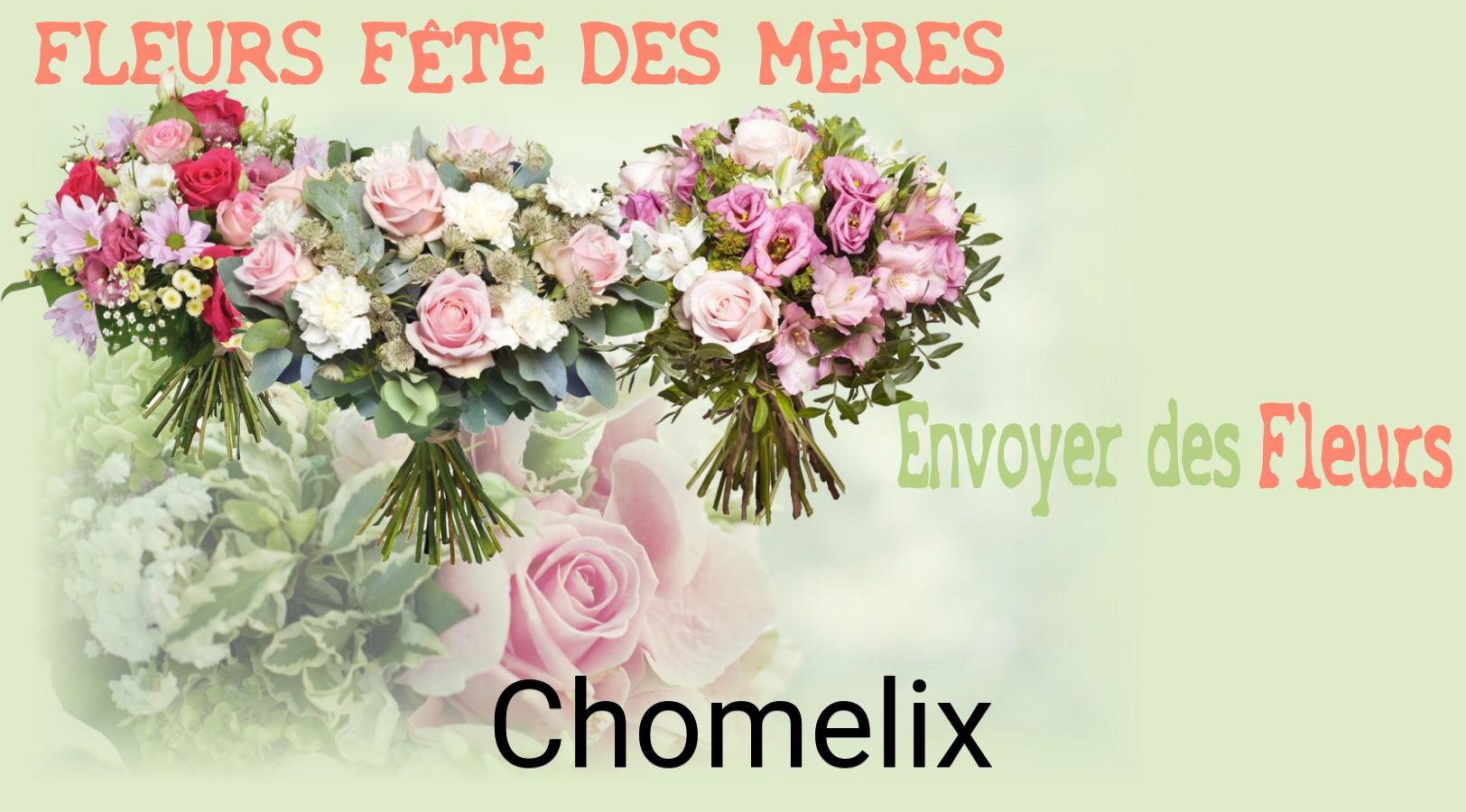 Bouquet de Fête des Mères livré à Chomelix